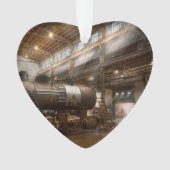 Locomotief - Locomotief reparatiewerkplaats Ornament (voorkant)