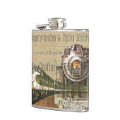  locomotief met Grafton & Upton Co. Heupfles (Links)