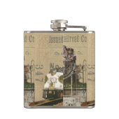  locomotief met Grafton & Upton Co. Heupfles (Achterkant)