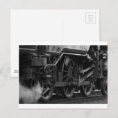 Locomotief monteur school briefkaart (Voorkant / Achterkant)