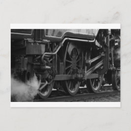 Locomotief monteur school briefkaart