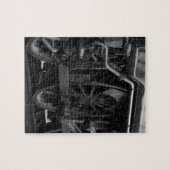 Locomotief monteur school legpuzzel (Horizontaal)