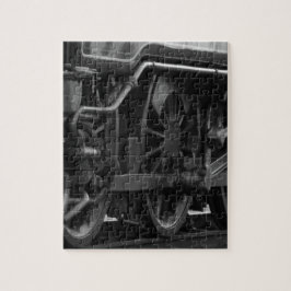 Locomotief monteur school legpuzzel