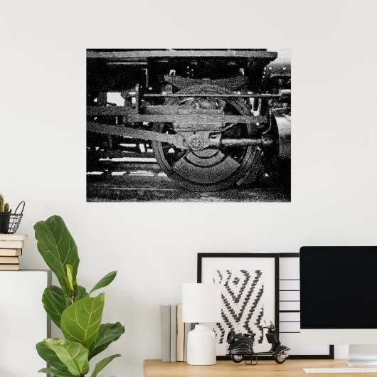 Locomotief Poster (Thuiskantoor)