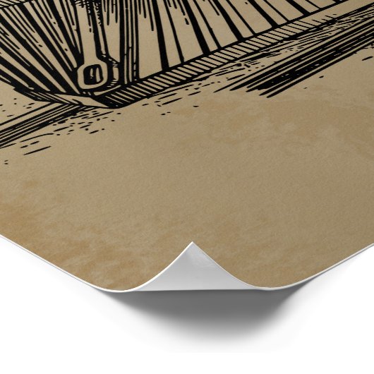 locomotief poster (Hoek)