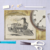  locomotief print tissuepapier (Craft)