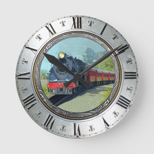 LOCOMOTIEF RONDE KLOK (Voorkant)