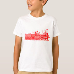 Locomotief - rood t-shirt