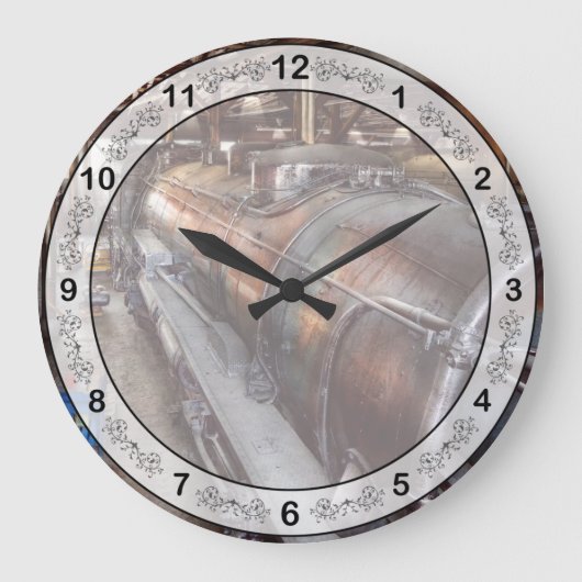 Locomotief - Routineonderhoud Grote Klok (Voorkant)