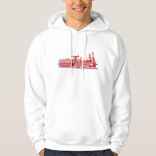 Locomotief - Ruby Red Hoodie (Voorkant)