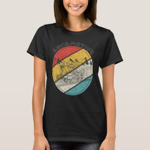 Locomotief Spoorweg Conducteur Trein Stoom T-shirt