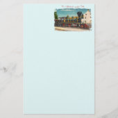  locomotief stationery briefpapier (Voorkant)