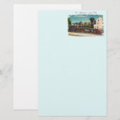  locomotief stationery briefpapier (Voorkant / Achterkant)