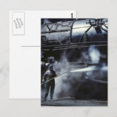 Locomotief Steam Bath: 1943 Briefkaart (Voorkant / Achterkant)