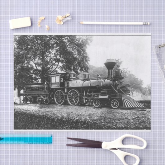 locomotief tissuepapier (Craft)