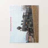 Locomotief Trein Kentucky. Legpuzzel (Verticaal)