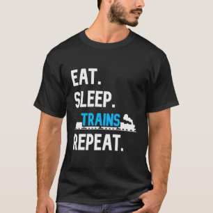 Locomotief trein liefhebbers geschenken voor jonge t-shirt