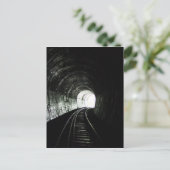 Locomotief tunnel briefkaart (Staand voorkant)