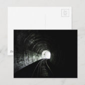 Locomotief tunnel briefkaart (Voorkant / Achterkant)
