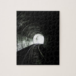 Locomotief tunnel legpuzzel