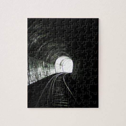 Locomotief tunnel legpuzzel (Verticaal)