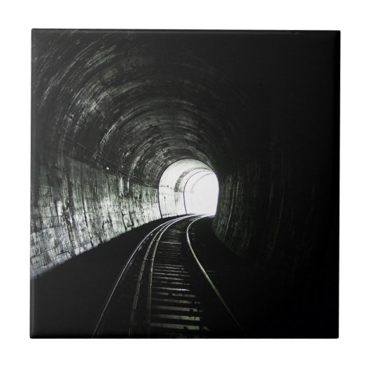Locomotief tunnel tegeltje (Voorkant)