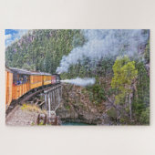 Locomotief van de spoorweg Durango en Silverton Legpuzzel (Horizontaal)