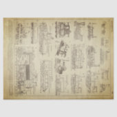 Locomotief van loopgraven tissuepapier (Voorkant)