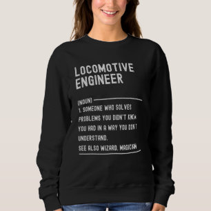 Locomotiefmachinist Definitie T-shirts Grappige Ba