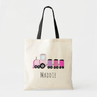Locomotieftrein en naam van Cute Baby Girl