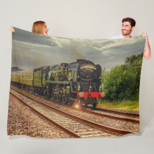 Locomotieftrein Fleece Deken