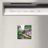 Locomotieftrein op brug magneet (Insitu (Vaatwasser))