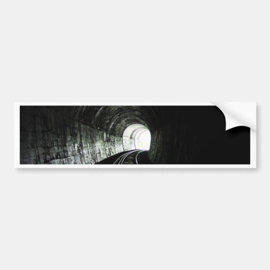 Locomotieftunnel Bumpersticker (Voorkant)