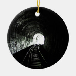 Locomotieftunnel Keramisch Ornament