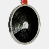 Locomotieftunnel Metalen Ornament (Rechts)