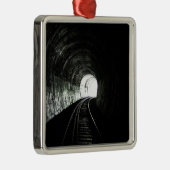 Locomotieftunnel Metalen Ornament (Rechts)