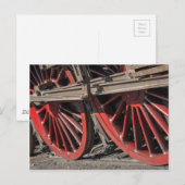 Locomotiefwielen Briefkaart (Voorkant / Achterkant)