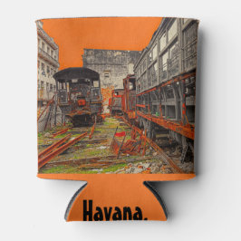 Locomotieven en wagons in Havana kunnen koeler