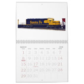Locomotieven en wand- en dieselkalender kalender (Mar 2026)