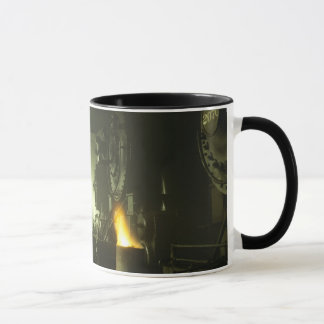 Locomotieven in de Roundhouse Mok