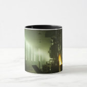 Locomotieven in de Roundhouse Mok (Midden)