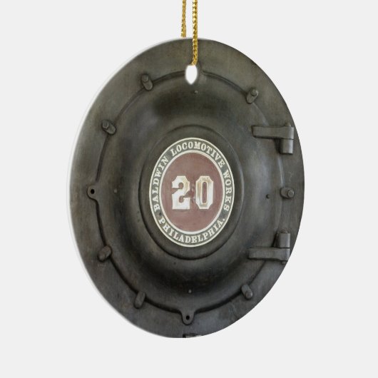 Locomotieven Keramisch Ornament (Rechts)