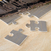 locomotieven van railauto's van Alaska Legpuzzel (Zijkant)