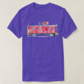 Locomotieven voor Kinderen T-shirt (Design voorkant)