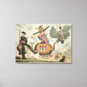 Locomotion - Waling by Steam, Riding by Steam, Fl Canvas Afdruk