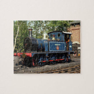 Locomotive Bluebell Train Jigzaag Puzzle Legpuzzel