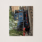 Locomotive Bluebell Train Jigzaag Puzzle Legpuzzel (Verticaal)