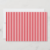 Locomotive Choo Train Birthday Invitation Kaart (Achterkant)