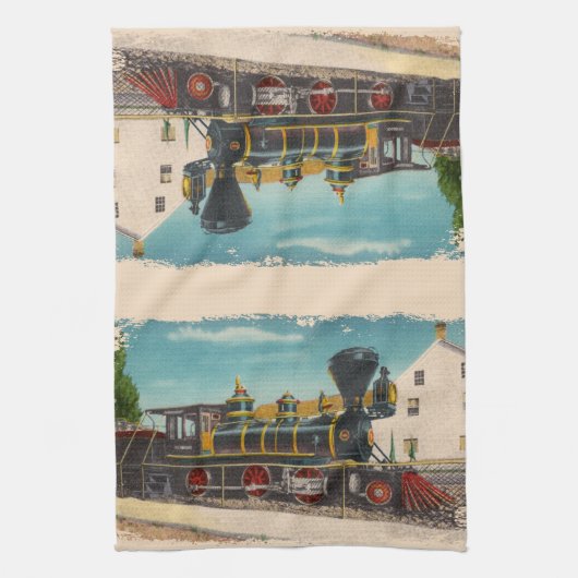  Locomotive Glenbrook keukenhanddoek (Verticaal)