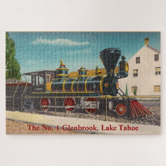  Locomotive Glenbrook Large Puzzle Legpuzzel (Horizontaal)
